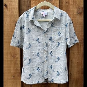 Lularoe Thor Button-Down Surfer Shirt
